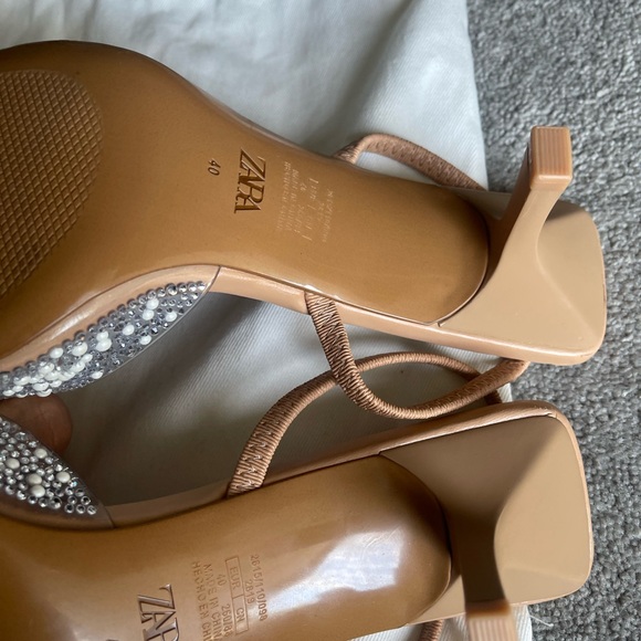 Women Zara crystal heel - Picture 7 of 11